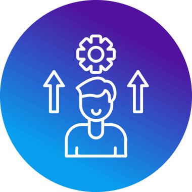 Efor Web simgesi vektör illüstrasyonu