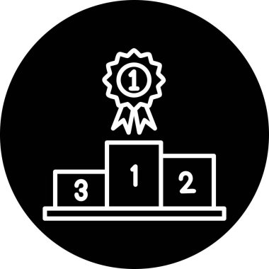 İlk Konum web simgesi, vektör illüstrasyonu