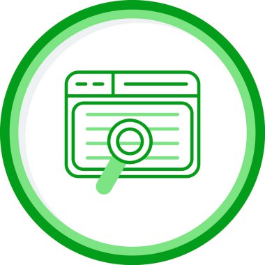 Bilgi simgesinin vektör illüstrasyonu 