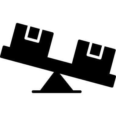 Web simgesi vektör illüstrasyonunu dengele