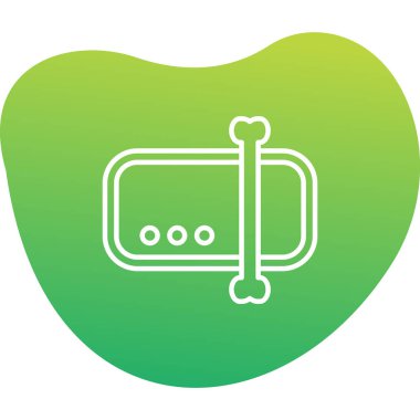 Dosyayı yeniden adlandır. Web simgesi basit illüstrasyon