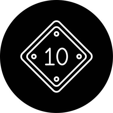 Yaş simgesi, basit vektör illüstrasyonu