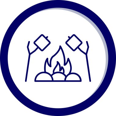 Web simgesi vektör resimlemesi kızartılıyor