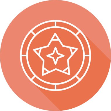 star web icon simple illustration 