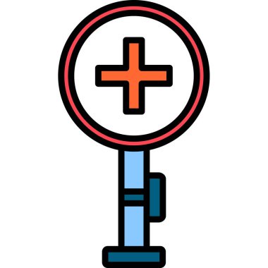 Modern Kesişme simgesinin vektör illüstrasyonu             