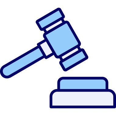 Adalet simgesi vektörünün çekici