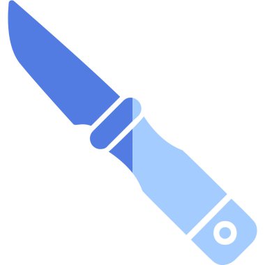 bıçak simgesi vektör illüstrasyonu