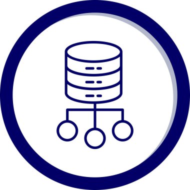 ağ bağlantısı simgesi ana hat biçiminde 