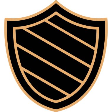 kalkan simgesi web basit illüstrasyon