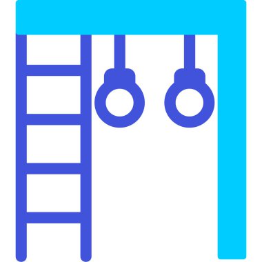 Spor Salonu Çubukları web simgesi, vektör illüstrasyonu 