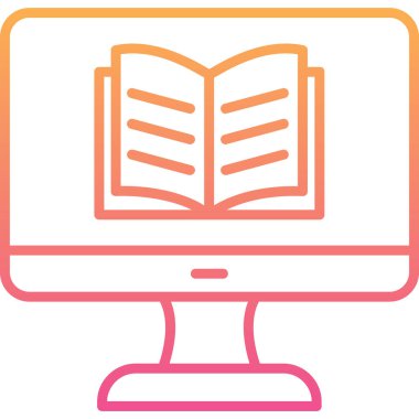 Özel ders. Web simgesi basit illüstrasyon