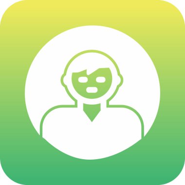 user icon, vector illustration simple design