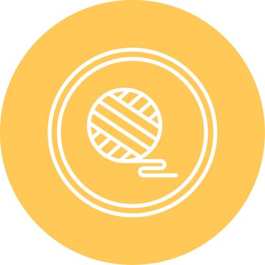 Yün ağ ikonu vektör illüstrasyonu