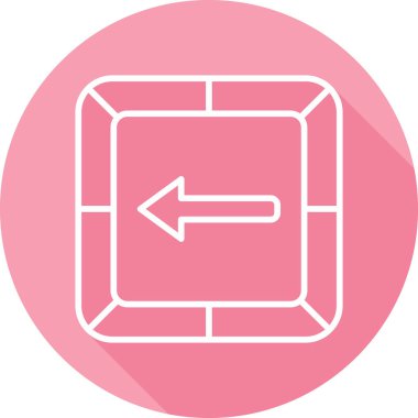 Arkaplan veya ok simgesinin vektör çizimi