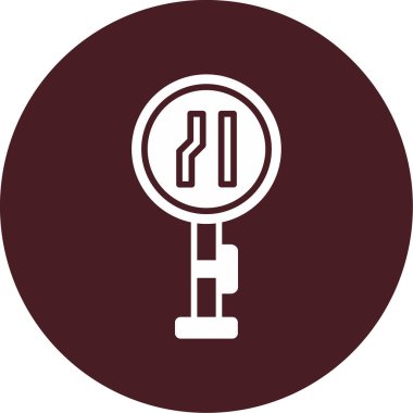 Dar ağ simgesi, vektör illüstrasyonu