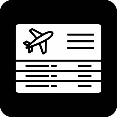 Seyahat ikonunun vektör illüstrasyonu. Ayrılışlar                   