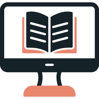 Özel ders. Web simgesi basit illüstrasyon