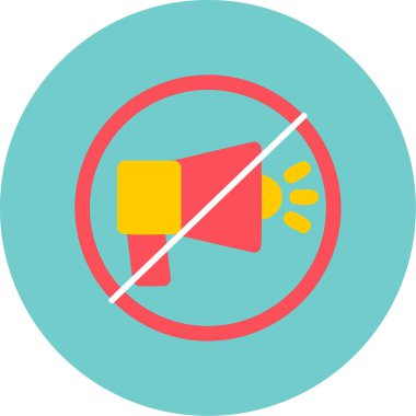 Dur işareti vektör simgesi