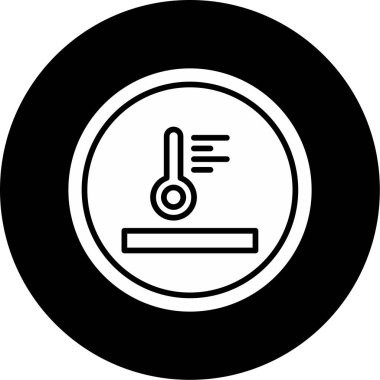 Termo Düzenleme Ağ ikonu vektör çizimi