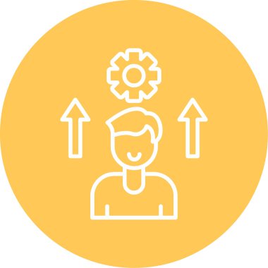 Efor Web simgesi vektör illüstrasyonu