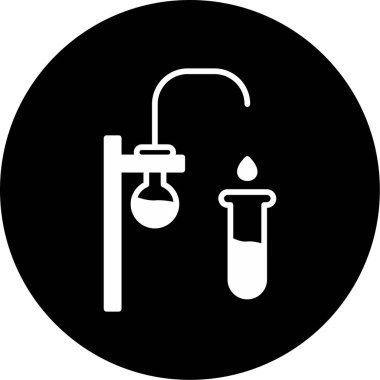 Araştırma simgesi ögesinin vektör illüstrasyonu 