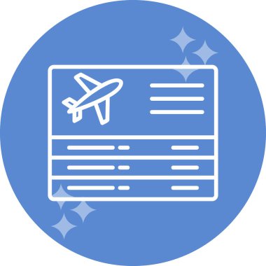 Seyahat ikonunun vektör illüstrasyonu. Ayrılışlar                   