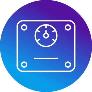 Taslak biçimdeki ağırlık simgesi 
