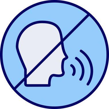 Konuşan Web simgesi vektör çizimi yok