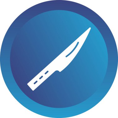 bıçak simgesi vektör illüstrasyonu