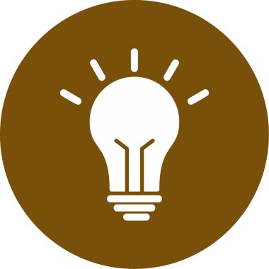Idea web icon simple illustration 
