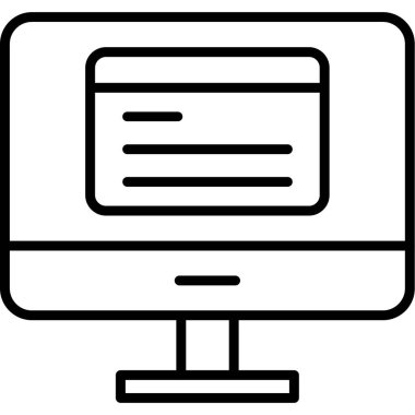 Simge kodlanıyor. Yazılım Geliştirme İşareti, Vektör İllüstrasyonu 