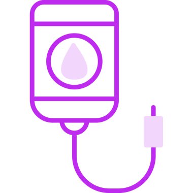 Modern Diyaliz simgesinin vektör çizimi          