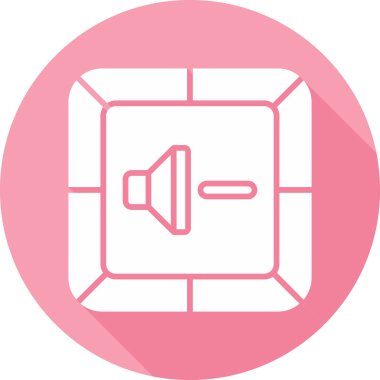 Cilt Aşağı simge, vektör illüstrasyon basit tasarım