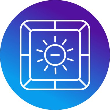 Karşıtlık ağ ikonu vektör illüstrasyonu