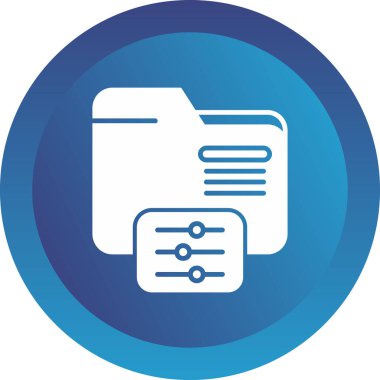 Dizin Denetim simgesi, vektör illüstrasyonu           