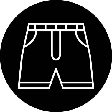 Web simgesi vektör illüstrasyonunu kısaltır