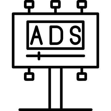 Kurul reklam simgesi ana hatlarıyla. İş Yönetimi kavramı