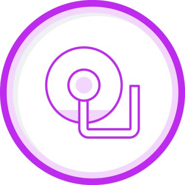 Elektro ağ simgesi basit illüstrasyon