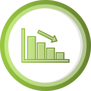 Durgunluk simgesi, vektör illüstrasyonu basit tasarım