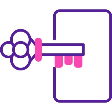 Günlük Kaydı Web simgesi, vektör illüstrasyonu