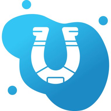 At nalı. Web simgesi basit illüstrasyon 