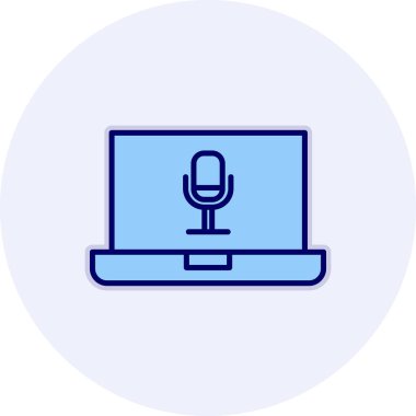 dizüstü bilgisayar simgesi, vektör illüstrasyonu basit tasarım