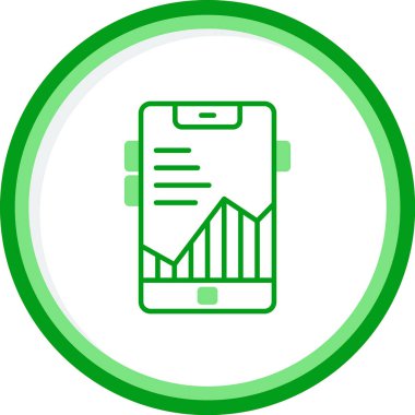 Mobil app simge vektör çizim     