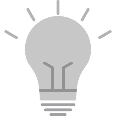 Idea web icon simple illustration 