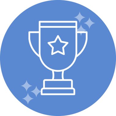 ödül web simgesi basit illüstrasyon