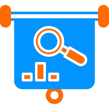 Analysis web icon, vector illustration