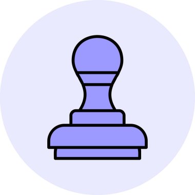 pul simgesi, vektör illüstrasyonu basit tasarım