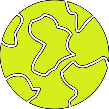 Toprak. Web simgesi vektör illüstrasyonu 