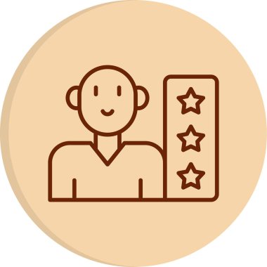 user icon, vector illustration simple design