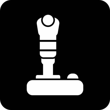 Modern joystick simgesinin vektör çizimi                             